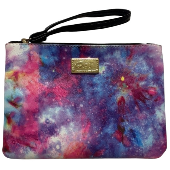 Betsey Johnson Handbags - Betsey Johnson Wristlet Mystical Fairycore Purple 8” x 6” Like New!!